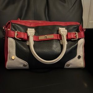 Melia Bianca Vegan Leather Colorblock Purse